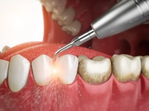 dental calculus removal dental calculus removal leaving teeth clean and shiny with no bacteria - oral hygiene in Dentus perfectus
